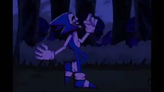 (FNF/Sonic/Dc2) Majin Sonic Remastered Side View Preview Animation