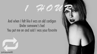 Taylor Swift - cardigan ((Lyrics) | 1 HOUR