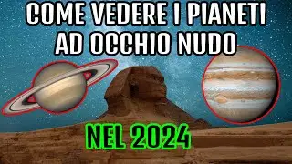 COME TROVARE I PIANETI NEL CIELO (NEL 2024)