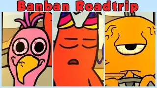 Friday Night Funkin' Garten of Banban 3 - Road Trip of Banban + NabNab Stinger, Opila (FNF Mod)