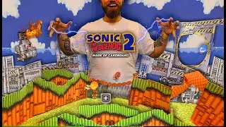 My Cardboard SONIC 2 Movie!