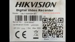 DUMP HIKVISION DS-7104HGHI E1 DUMP FILE RESET PASSWORD ALSO