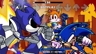 Friday Night Funkin: Sonic VS Mecha Sonic (Rematch)