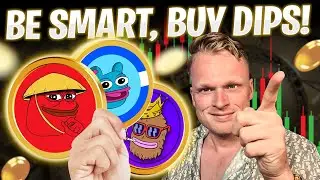 Bitcoin is Crashing! All the Meme Coins I am Keeping 🔥