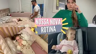 NOSSA NOVA ROTINA COM CECÍLIA NA ESCOLA - Thamyê Baseggio