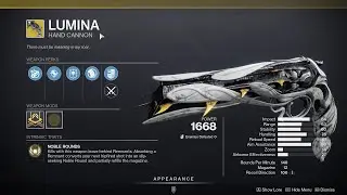 HOW TO GET LUMINA - DESTINY 2