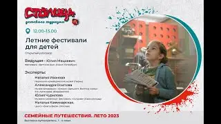Летние фестивали для детей. Поехали в музеи на детский фестиваль! - А что это? Public talk, 3.06.23