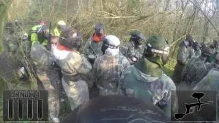 Paintballing with friends//cheaters caught //go pro footage
