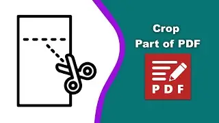 How to crop a part of a PDF manually in PDF XChange Editor