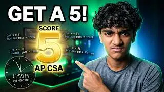 AP CSA Crash Course: How to Get a 5 in ONE Night