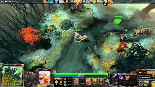 Dota 2. Как не стоит играть за Тичеса ) Смотреть всем)
