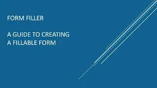FileCenter PDF Editor: A Basic Guide to Fillable Forms