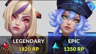Legendary skins are now worse than Epic skins