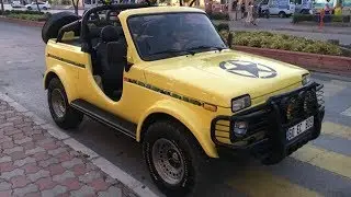 Нива кабриолет для пляжа