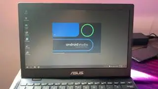 Test cheap mini laptop ASUS Vivobook E210 with heavy application (Android Studio)