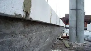 Укладка газоблоков. ролик 9.