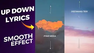 up down effect alight motion 