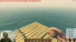 Playing prototype of Raft survival game