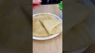 Вкус детства! Нежные блинчики с творогом и изюмом. Tender pancakes with cottage cheese and raisins.