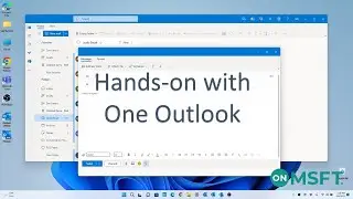 Hands-on with the leaked One Outlook Client on Windows 11