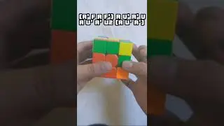 Easiest Way To Solve A Flipped Edge During F2L #shorts #viral #rubikscube #speedcubing