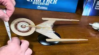 Eaglemoss XL USS Discovery NCC 1031 Burnam Pike Lorca master replicas model