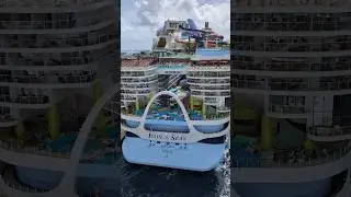 Largest cruise ship in the planet #iconoftheseas #cruise
