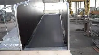 Беговая дорожка для лошадей, скорость до 70 км в час 🏇 #беговаядорожкадлялошадей