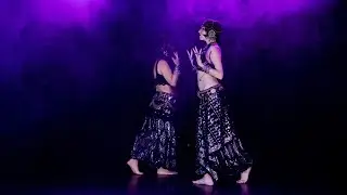 Tarotnoir's beginners - tribal fusion bellydance duet @Arcanum IV Tribal Fest