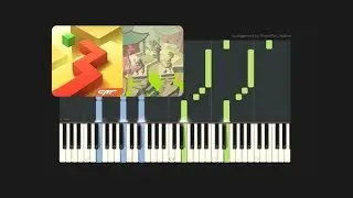 Dancing Line - The Chinese Garden // Custom Arrangement (Synthesia Tutorial + MIDI + PDF)