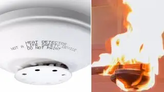 Testing Edwards recalled heat detector with real fire🔥🔥🔥