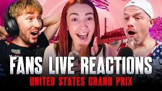 Fans Live Reactions to the 2024 United States Grand Prix
