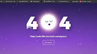 404 Page with HTML CSS Javascript-v24