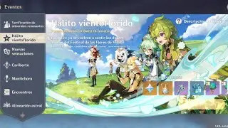 Genshin Impact - Evento Hálito Vientoflorido parte 1.