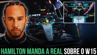 HAMILTON 'MANDA A REAL' SOBRE A SITUAÇÃO ATUAL DA MERCEDES