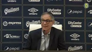 Conferencia de Holan tras el empate ante Estudiantes