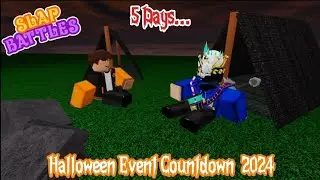 5 Days | Slap Battles Halloween Event Countdown 2024