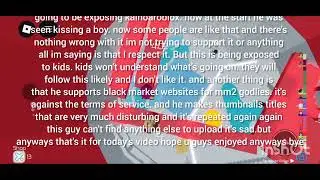 Exposing kainoaroblox (it's disturbing)