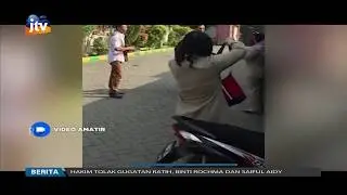 Surabaya! Kebakaran Samping Gedung Sekolah GIKI