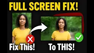 How to Fix Vertical Mobile Videos in Camtasia | Convert to Fullscreen Landscape for YouTube