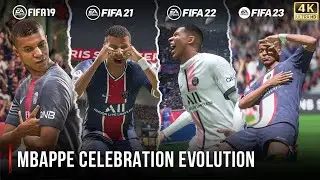 Mbappé Celebration Evolution In FIFA | 19 - 23 | 4K 60FPS
