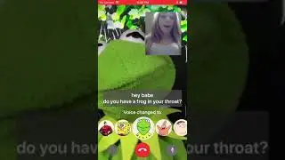Mod Talk app - Kermit frog in your mouth?