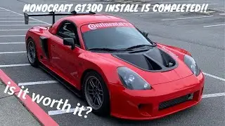 Monocraft GT300 Widebody Kit Install Part 2 on my K24 Turbo MR2 Spyder!