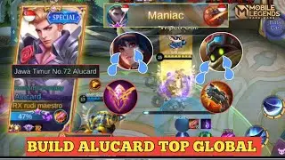 BUILD ALUCARD TOP GLOBAL AUTO MANIAC|ITEM ALUCARD TERSAKIT 2021|Mobile Legends