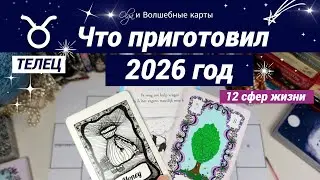 ♉️ ТЕЛЕЦ 2026 - БОЛЬШОЙ РАСКЛАД - 12 СФЕР ЖИЗНИ. Olga и Волшебные карты 