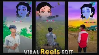 Radhe Prem ki shiromoni reels editing tutorial | Instagram Viral Radha Krishna reel editing | vn app