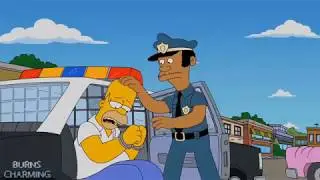 The Simpson- Homer in jail to court!