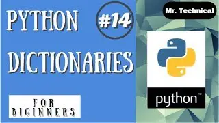 Python Dictionaries ||| Python Tutorial ||| Python Programming #14