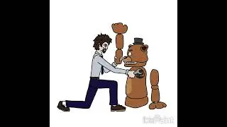 William Afton dismantling the animatronics 