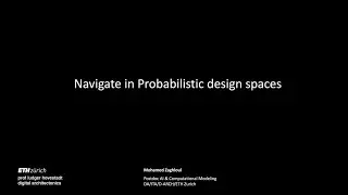 Navigate in Probabilistic Design Spaces - Lecture 08